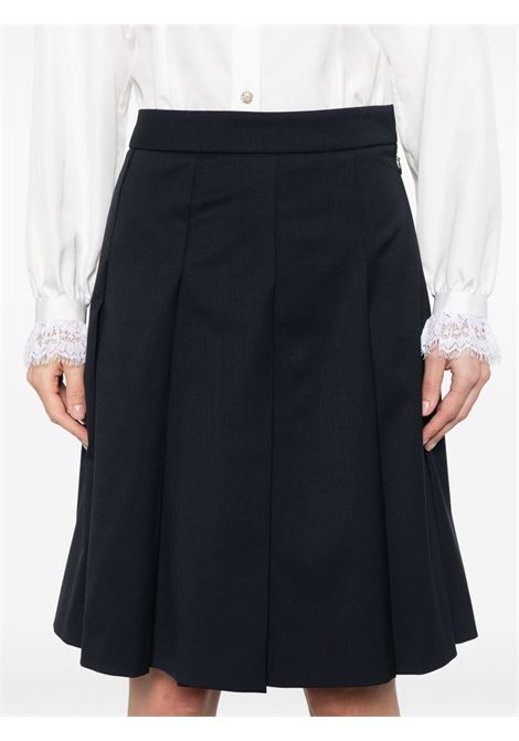 Gonna plissé in blu navy Alessandra Rich - donna ALESSANDRA RICH | FABX4069F44941844